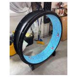 One fast cat - spinning wheel exercise kitty wheel