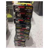 10 cases of Wolf .223 Rem ammo 20 cartridges per box
