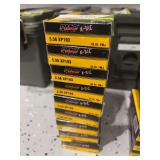 Nine boxes of 5.56 PMC ammo 20 rounds per box (180 rounds)