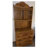 17D x 30L x 66H cabinet