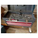 Popular Mechanics 22” tool chest with craftsman wreches
