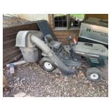 Craftsman lawn mower with bagger, running condition unknown