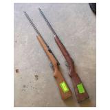 Steven’s model 85 .22 no magazine and Remington targetmaster.22 missing bolt