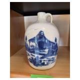 Hand painted jug