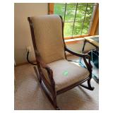 Swans head rocking chair