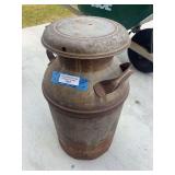 Vintage milk can
