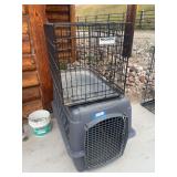 Large pet porter kennel and small kennel