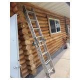 ￼ Werner aluminum multifunction ladder