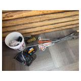 Electric fencer and fencing accessories