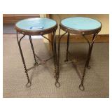 Antique ice cream stools