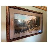“Grizzly Meadow” signed and numbered Barbara Peets print 31 1/2 x 20