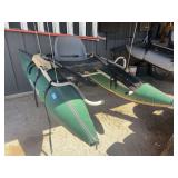 Field and stream inflatable pontoon
