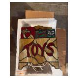 “Stained" glass looking TOYS lamp