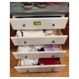 Four drawers kitchen linens