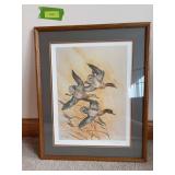 S/N duck print by J.F. Landenberger 217/350