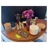 Home decor includes Willow Tree, planters, wax warmer, etc
