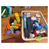 Various cleaning supplies