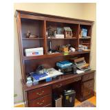 Flashlights, Epson printer, trash can, decor, dry erase board, etc