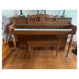 Rudolph Wurlitzer piano and bench Right at the front door!!!
