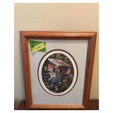 “Bluebirds and Aronia Berries” by David Rottinghaus S/N 3/2200