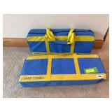 Bean bag toss, 5 game combo in carry bags
