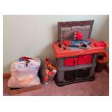 Fisher Price tool bench, toys