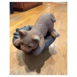 Heavy cat figurine