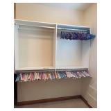Felt clothes hangers and padded hangers