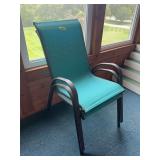 Two patio chairs