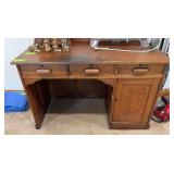 Oak desk 36D x 48L x 30H