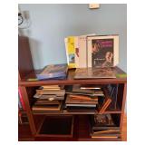 Picture frames, record albums, US flag