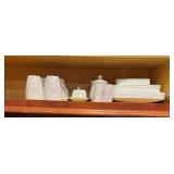 Correlle Vitrelle dinnerware, not complete set, but enough for at least 6!
