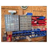 Bolts bins full of nuts and bolts