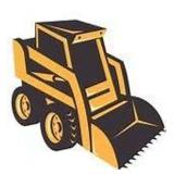 There will be a skid loader available DAY OF PICK UP for assistance loading large items.