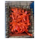 20 1" Ratchet straps Various lengths