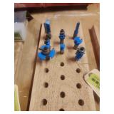 8 1/2" shank router bits