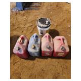 4 gas cans