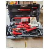 10 ton hydraulic short body ram & 4 ton porta power