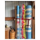 48” Round bale wrap and roll of twine