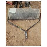 48" poly lawn roller