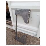 ECOTRIC 3/8" Thick Quick Attach Cut Out Mount Plate NEW Unused
