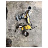 DeWalt 1/2" drill and angle grinder both corded