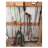 Long handled yard tools