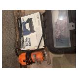 Mouse sander, trim router and pneumatic 23 ga pin nailer