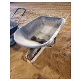 True Temper poly wheel barrow