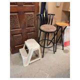 Three stools