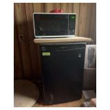 Danby apartment fridge and microwave