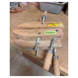 2 8" gluing clamps