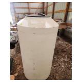 165 gallon upright poly tank
