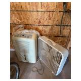 GE 50pt dehumidifier and space heater